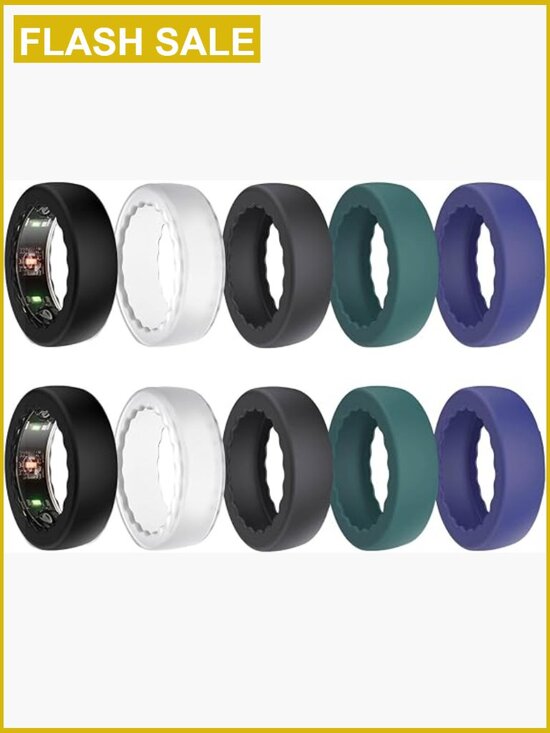Other - Anti-Scratch Silicone Ring Cover for Smart Rings, Gym Protection Accessory